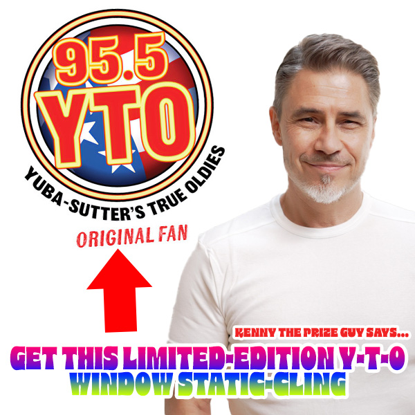 The Limited-Edition Y-T-O Window Static-Cling & Bonus Sticker!